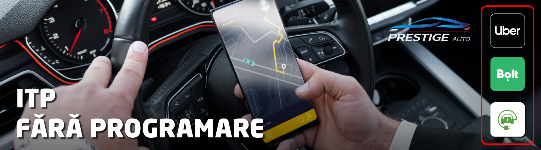 ITP FARA PROGRAMARE! UBER, BOLT, EV (masini electrice)